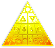 Astrologische Weltformel - Pyramide